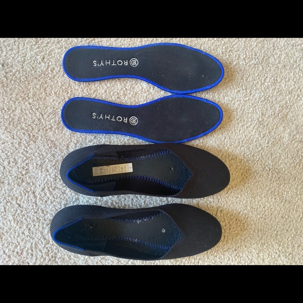 Black Round Toe Rothys - image 3